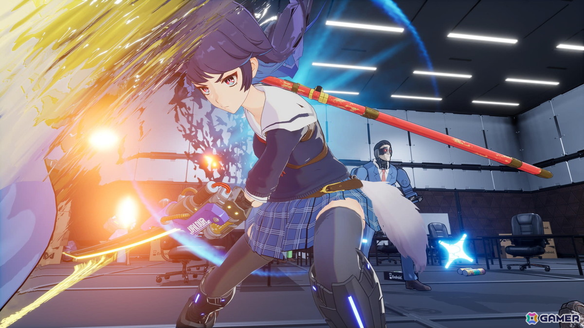 「ゼンシンマシンガール」特典として登場する「お姉チャンバラ」コラボ衣装のゲームプレイ映像が初公開！の画像15