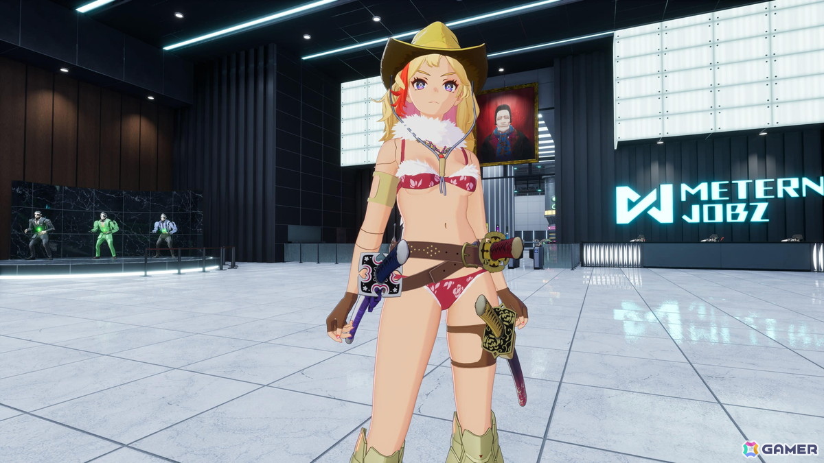 「ゼンシンマシンガール」特典として登場する「お姉チャンバラ」コラボ衣装のゲームプレイ映像が初公開！の画像3