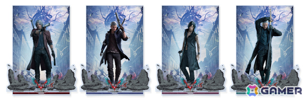 「デビル メイ クライ 5」オリジナルグッズがカプくじに登場！ダンテとバージルの愛らしいお座りぬいぐるみや武器メタルキーホルダーなどが賞品にの画像5