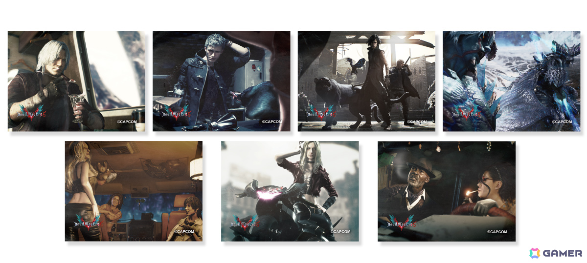 「デビル メイ クライ 5」オリジナルグッズがカプくじに登場！ダンテとバージルの愛らしいお座りぬいぐるみや武器メタルキーホルダーなどが賞品にの画像