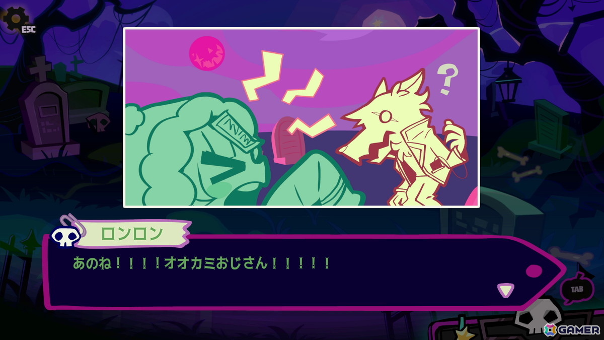 リズムアクションADV「ハローワンダーバンド」の無料体験版がSteamで配信！ポップでキュートなデザインのハロウィーンキャラたちがアニメーションで動き回るの画像13