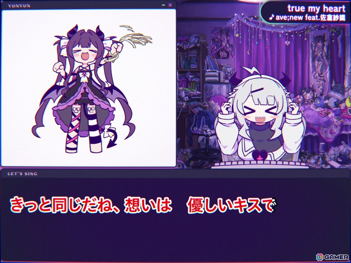 ゆんゆん電波シンドローム」冒頭のゲームループやリズムパートを遊べる