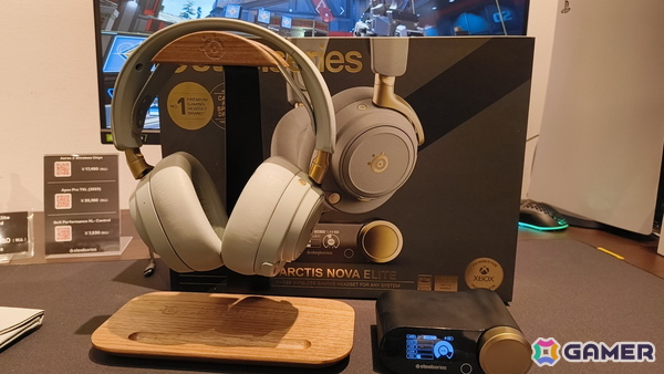 SteelSeriesの新たなフラグシップとなるヘッドセット「Arctis Nova Elite」を体験！世界初のHi-Resワイヤレス対応や高級感のあるデザインが特徴の画像21
