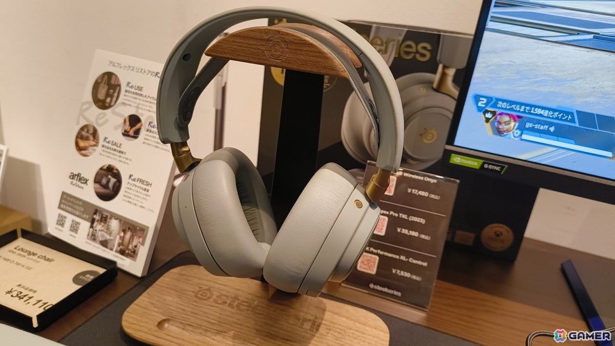 SteelSeriesの新たなフラグシップとなるヘッドセット「Arctis Nova Elite」を体験！世界初のHi-Resワイヤレス対応や高級感のあるデザインが特徴の画像