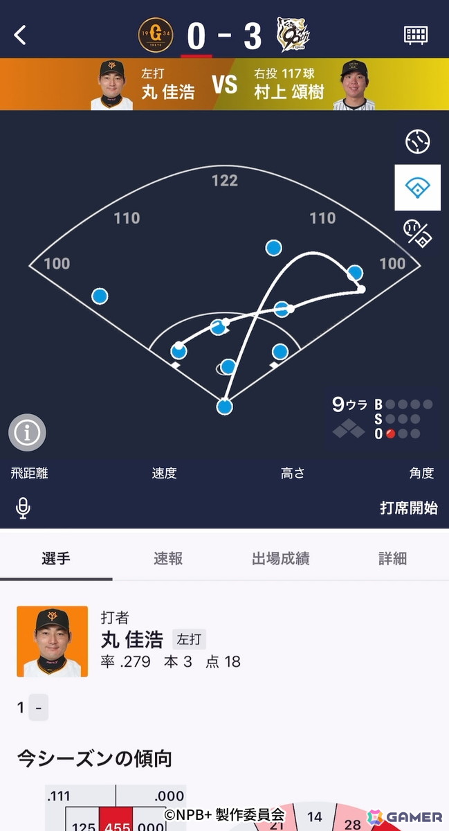 一球速報