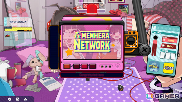 メンヘラちゃん（CV：夏吉ゆうこ）との血を賭けたチンチロゲームを生き延びるデッキ構築ローグライト「メンヘラリウム」体験版が10月11日に配信！の画像10