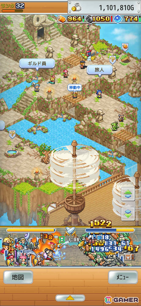 飛空艇シミュレーションRPG「飛空艇クエスト島」がAndroidで配信！新米船長となり頼もしい船員たちを引き連れて未知の空域へ出発しようの画像