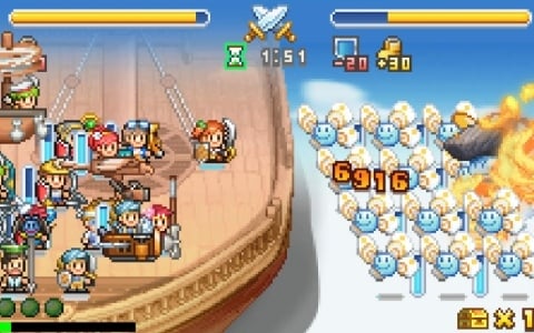 飛空艇シミュレーションRPG「飛空艇クエスト島」がAndroidで配信！新米船長となり頼もしい船員たちを引き連れて未知の空域へ出発しよう