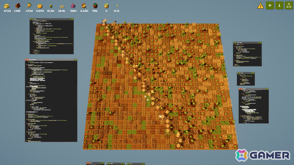 Steamで“圧倒的に好評”のプログラミング農業パズル「農家は Replace（） されました」が正式リリース！の画像