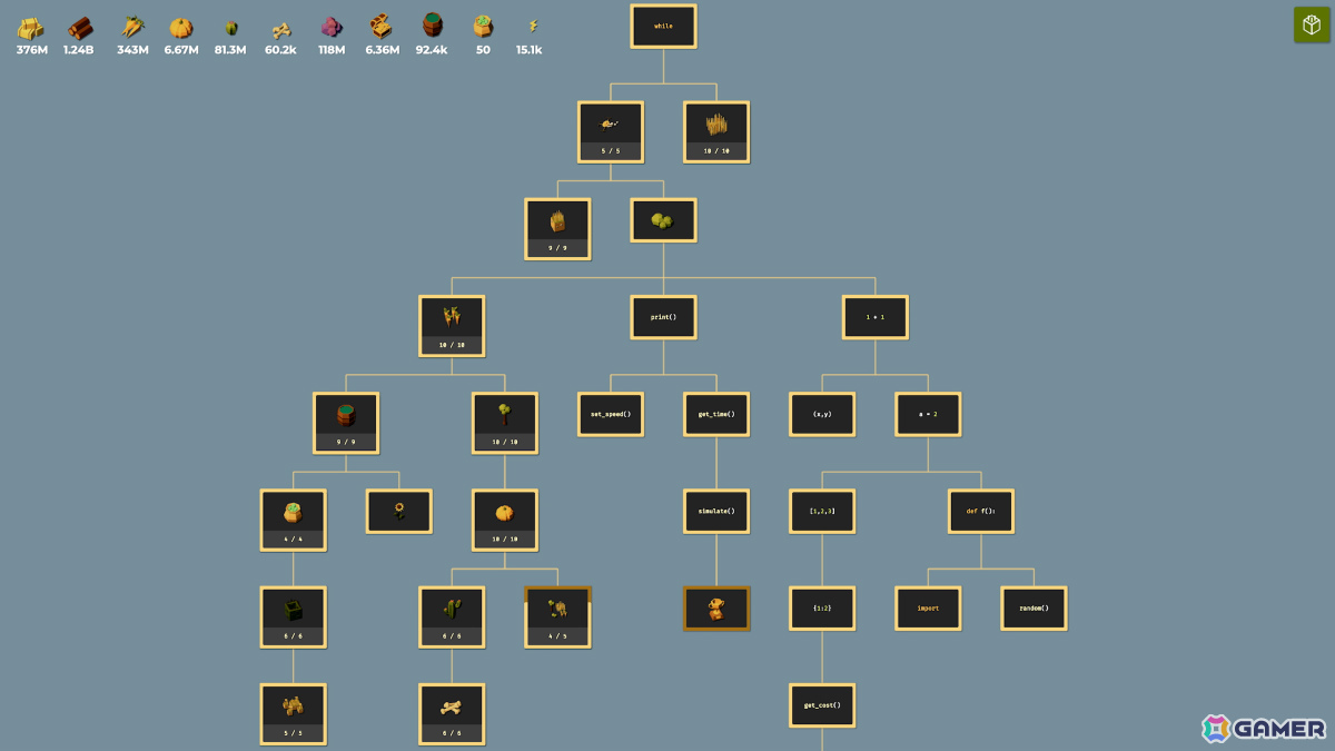 Steamで“圧倒的に好評”のプログラミング農業パズル「農家は Replace（） されました」が正式リリース！の画像7