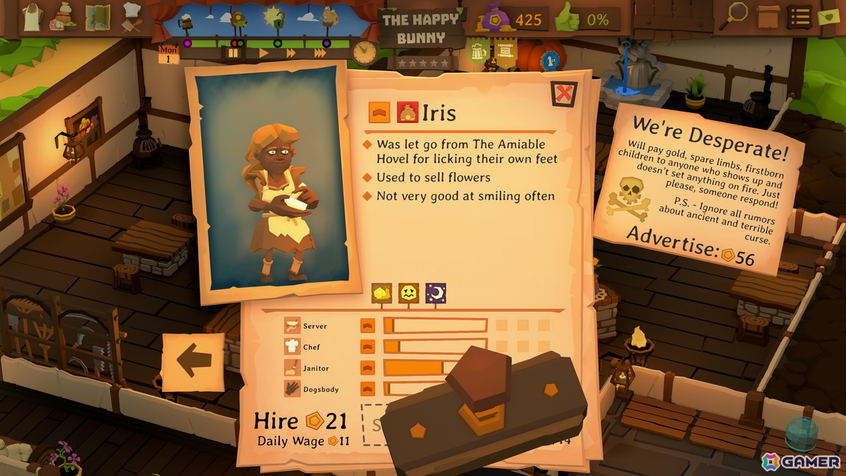 異世界酒場経営シミュレーション「Tavern Keeper」の早期アクセスがSteamで11月3日より開始！新たな体験版が公開にの画像9