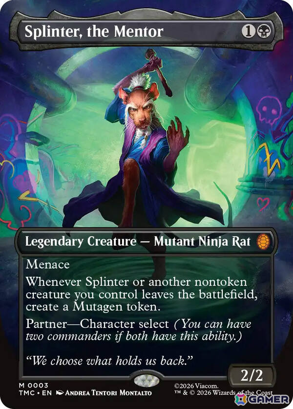 「マジック：ザ・ギャザリング|ミュータント タートルズ」が2026年3月6日に発売！シリーズの歴史全体を網羅したセットにの画像