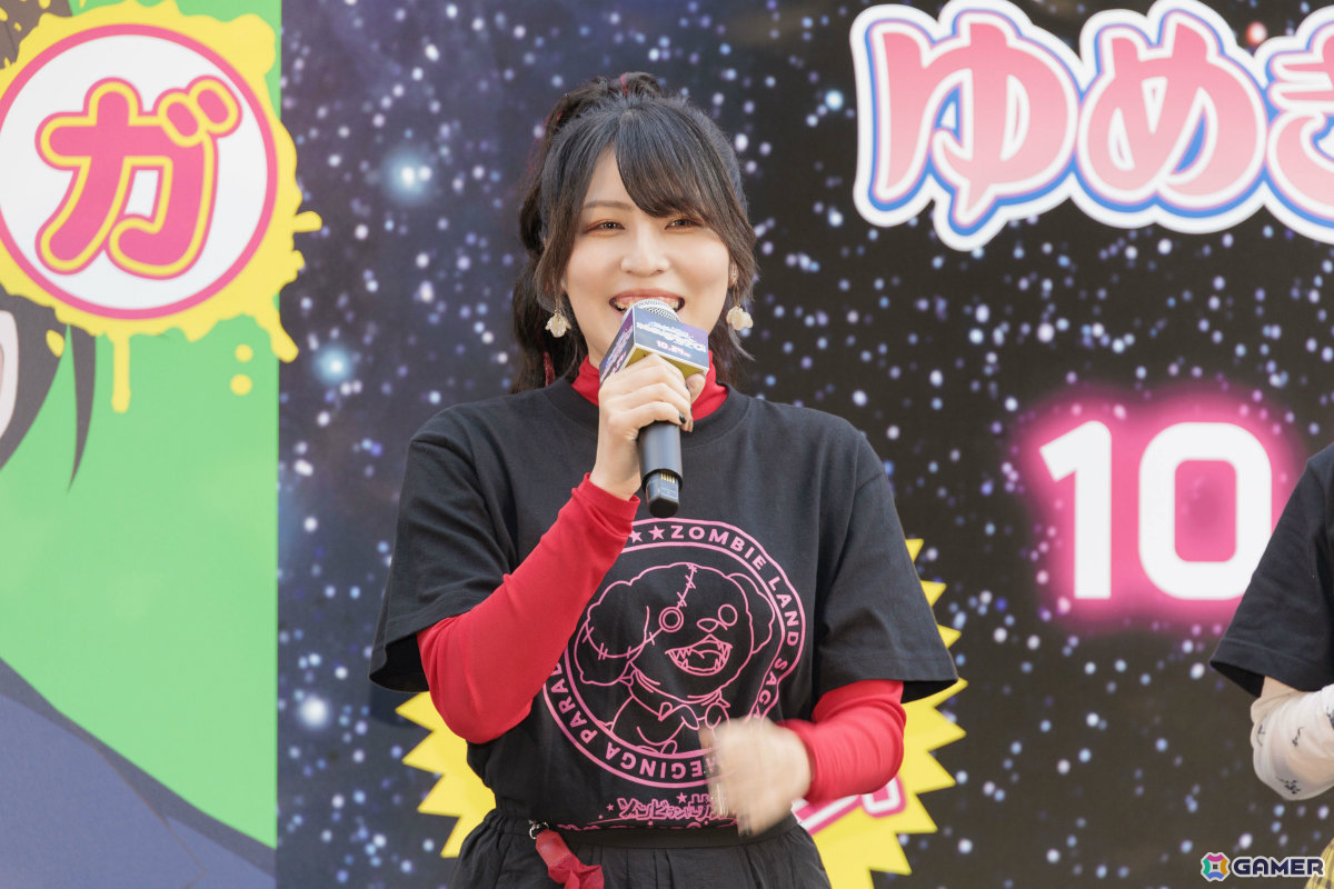 劇場版「ゾンビランドサガ ゆめぎんがパラダイス」が東京タワーを占拠!本渡楓さん、田野アサミさん、種田梨沙さんらキャストが登壇したアドトラック出発式のレポートが公開の画像
