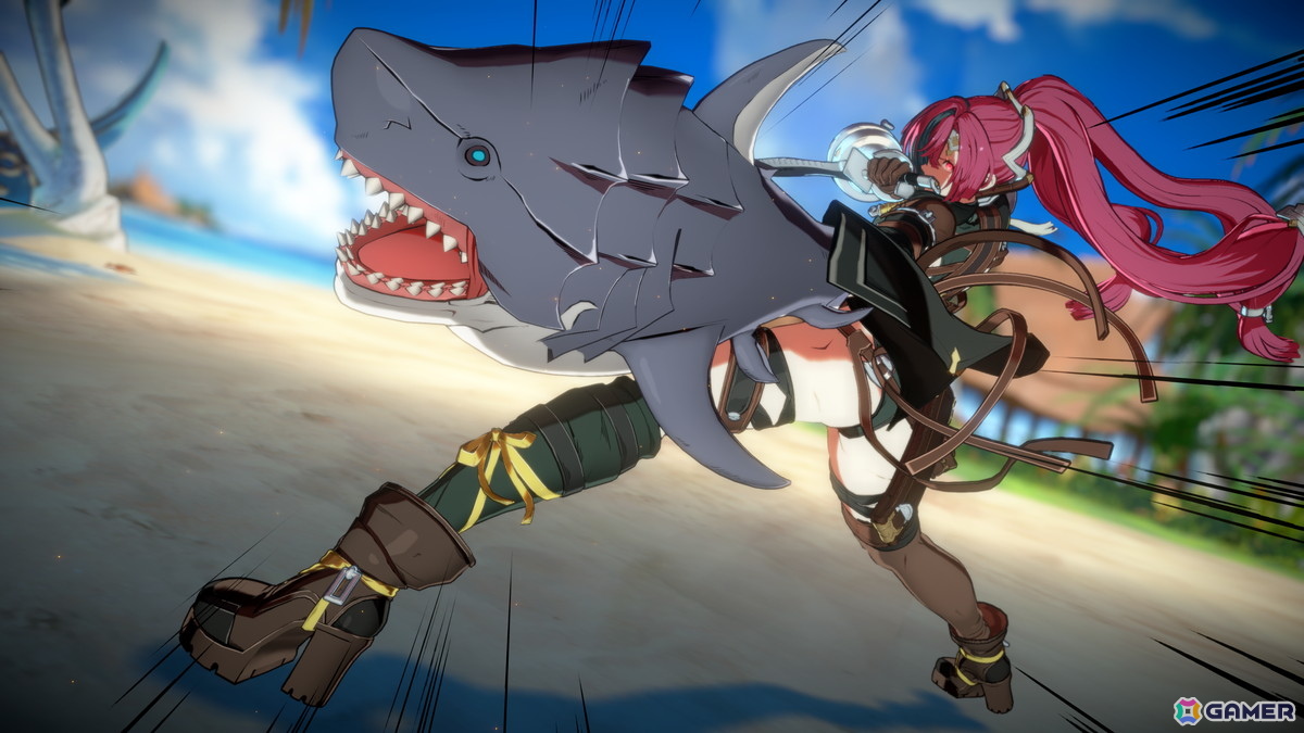 【岩澤俊樹のゲーム1フレ勝負！】第56回：「グランブルーファンタジーヴァーサス‐ライジング‐」新DLCキャラクター「メグ」を先行プレイ！まりっぺもサポート役として参加の画像