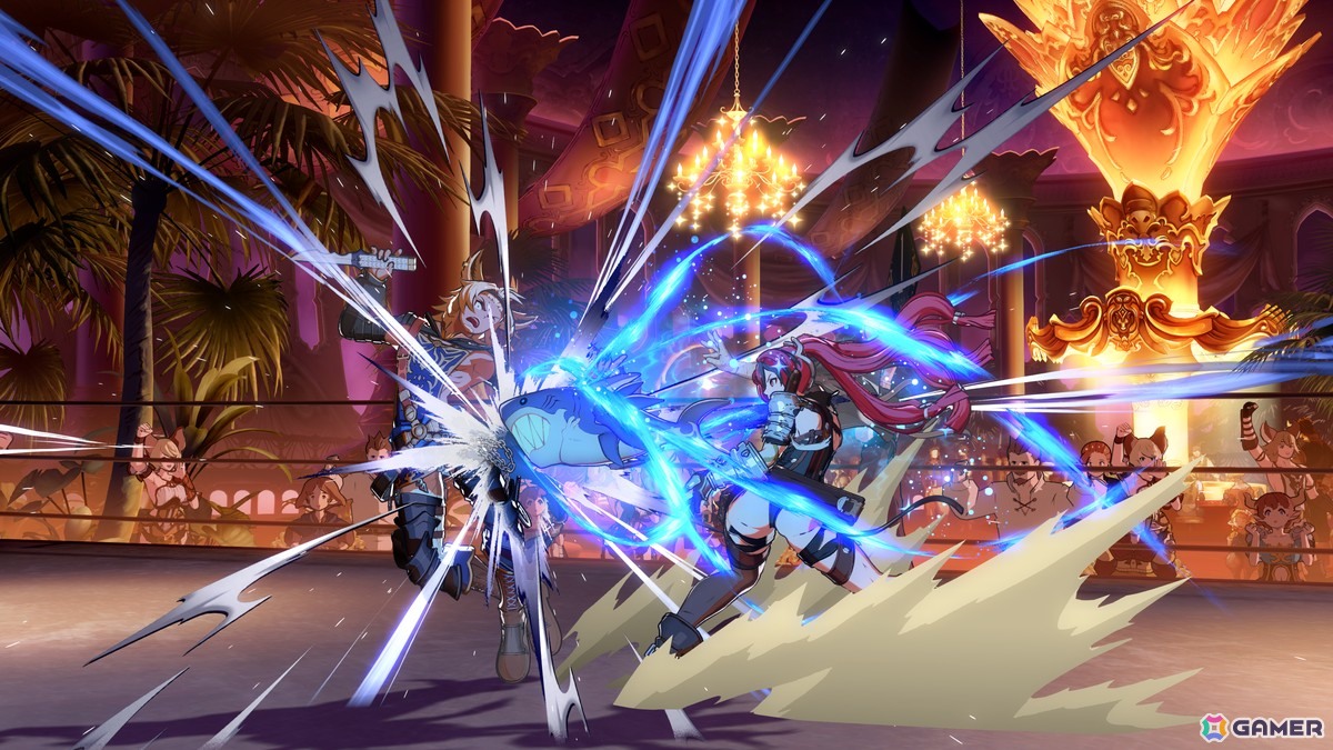 【岩澤俊樹のゲーム1フレ勝負！】第56回：「グランブルーファンタジーヴァーサス‐ライジング‐」新DLCキャラクター「メグ」を先行プレイ！まりっぺもサポート役として参加の画像