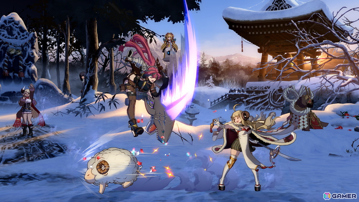 【岩澤俊樹のゲーム1フレ勝負！】第56回：「グランブルーファンタジーヴァーサス‐ライジング‐」新DLCキャラクター「メグ」を先行プレイ！まりっぺもサポート役として参加の画像