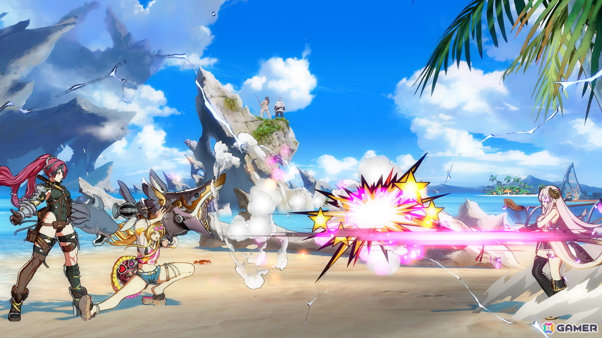 【岩澤俊樹のゲーム1フレ勝負！】第56回：「グランブルーファンタジーヴァーサス‐ライジング‐」新DLCキャラクター「メグ」を先行プレイ！まりっぺもサポート役として参加の画像