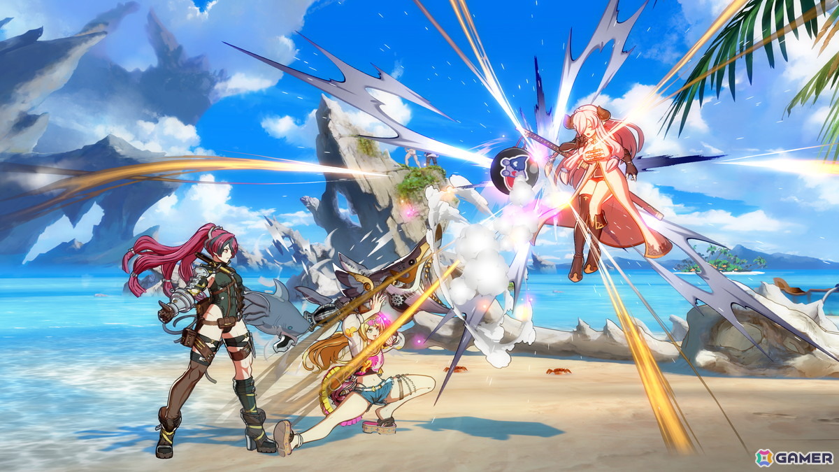 【岩澤俊樹のゲーム1フレ勝負！】第56回：「グランブルーファンタジーヴァーサス‐ライジング‐」新DLCキャラクター「メグ」を先行プレイ！まりっぺもサポート役として参加の画像