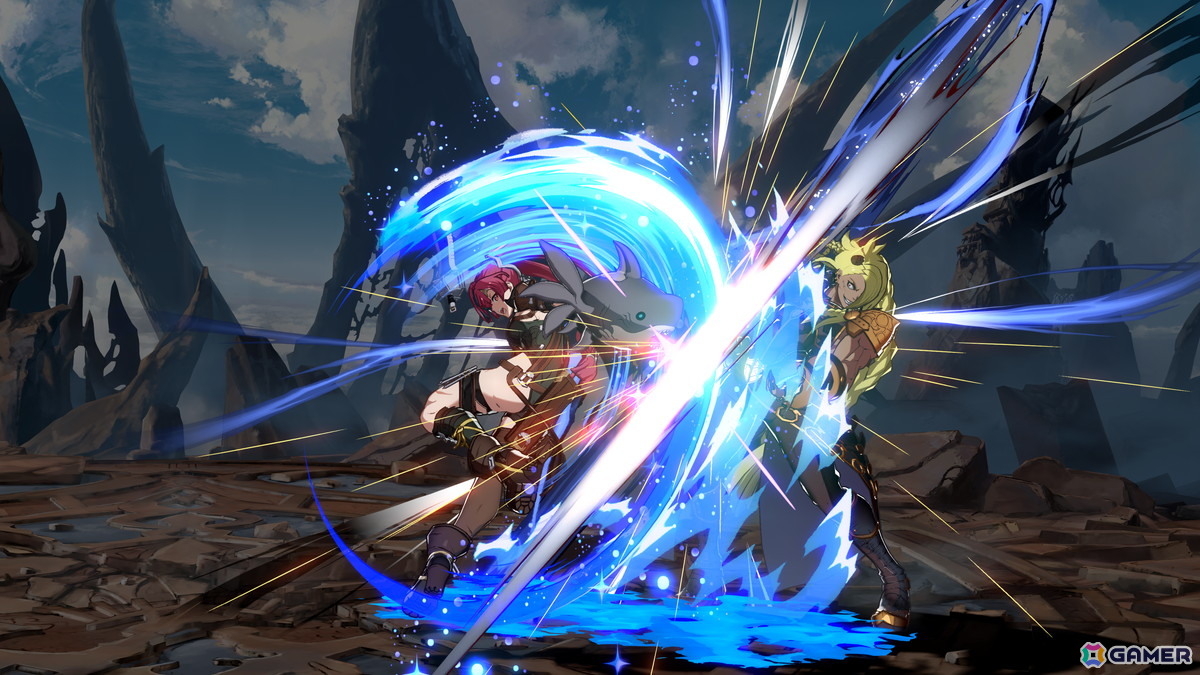 【岩澤俊樹のゲーム1フレ勝負！】第56回：「グランブルーファンタジーヴァーサス‐ライジング‐」新DLCキャラクター「メグ」を先行プレイ！まりっぺもサポート役として参加の画像