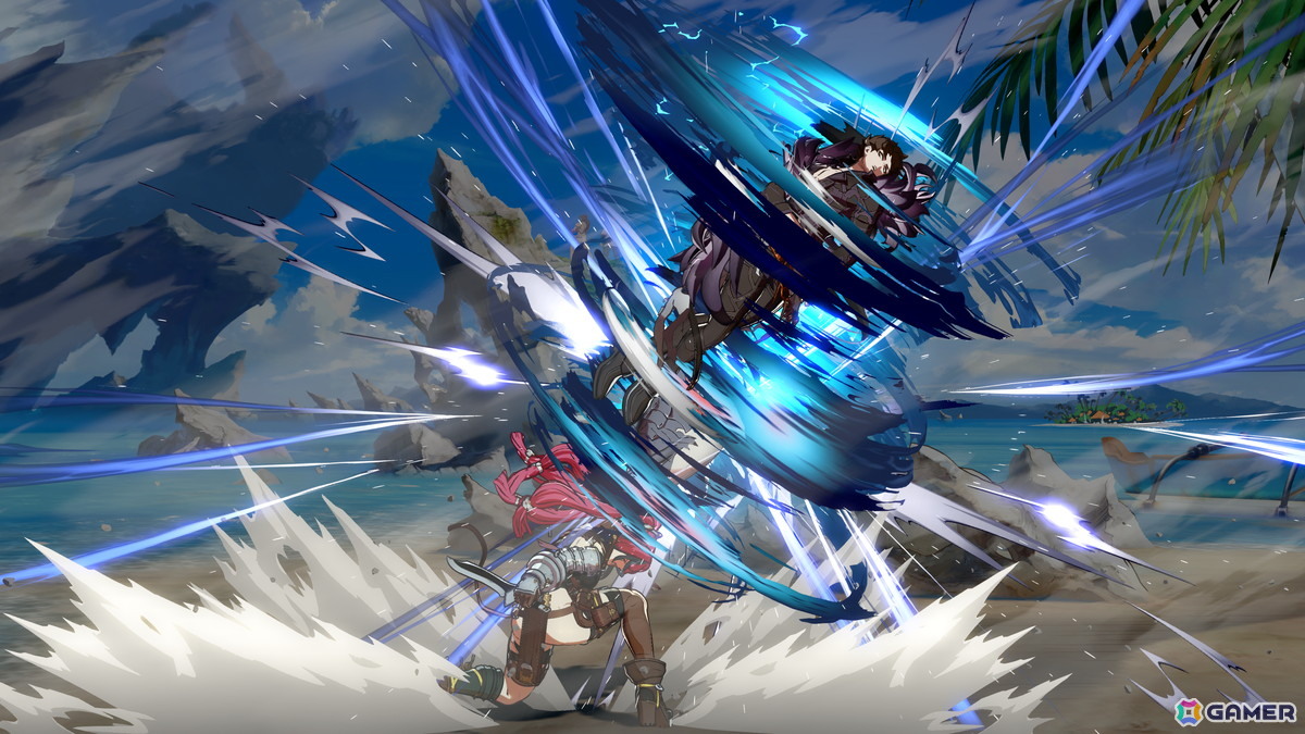 【岩澤俊樹のゲーム1フレ勝負！】第56回：「グランブルーファンタジーヴァーサス‐ライジング‐」新DLCキャラクター「メグ」を先行プレイ！まりっぺもサポート役として参加の画像