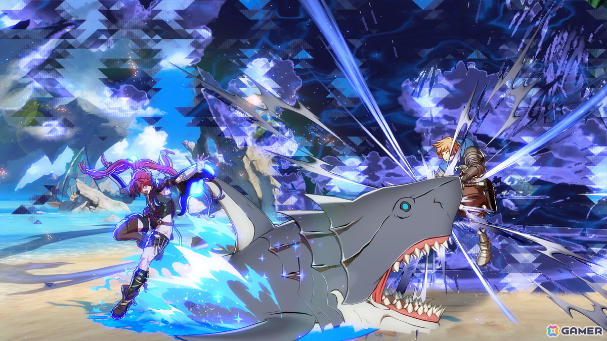 【岩澤俊樹のゲーム1フレ勝負！】第56回：「グランブルーファンタジーヴァーサス‐ライジング‐」新DLCキャラクター「メグ」を先行プレイ！まりっぺもサポート役として参加の画像