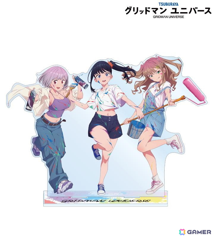 「グリッドマン ユニバース」の描き下ろし ペインタースタイルver. トレーディングブロマイドなどがAMNIBUSで登場!の画像