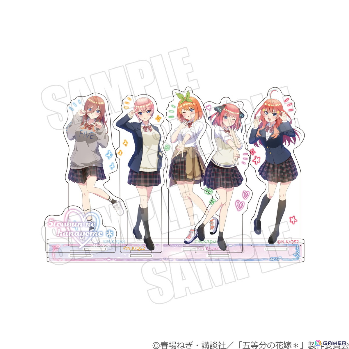 TVスペシャルアニメ「五等分の花嫁*」~Trick or Heart~ポップアップイベントが開催決定!ハロウィンを楽しむ五つ子が描き下ろしで登場の画像