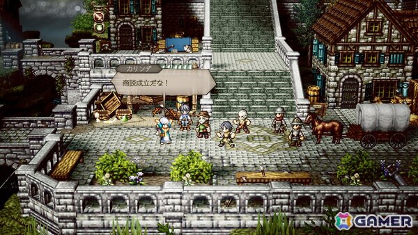 「オクトパストラベラー0」オルステラ大陸の支配を目論むパーディス三世や新たな仲間たち、タウンビルドのユニークな施設を紹介！の画像10
