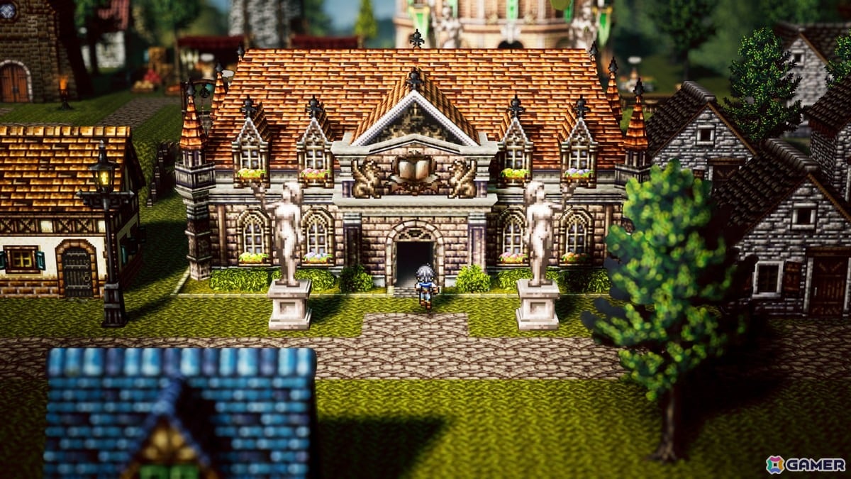 「オクトパストラベラー0」オルステラ大陸の支配を目論むパーディス三世や新たな仲間たち、タウンビルドのユニークな施設を紹介！の画像