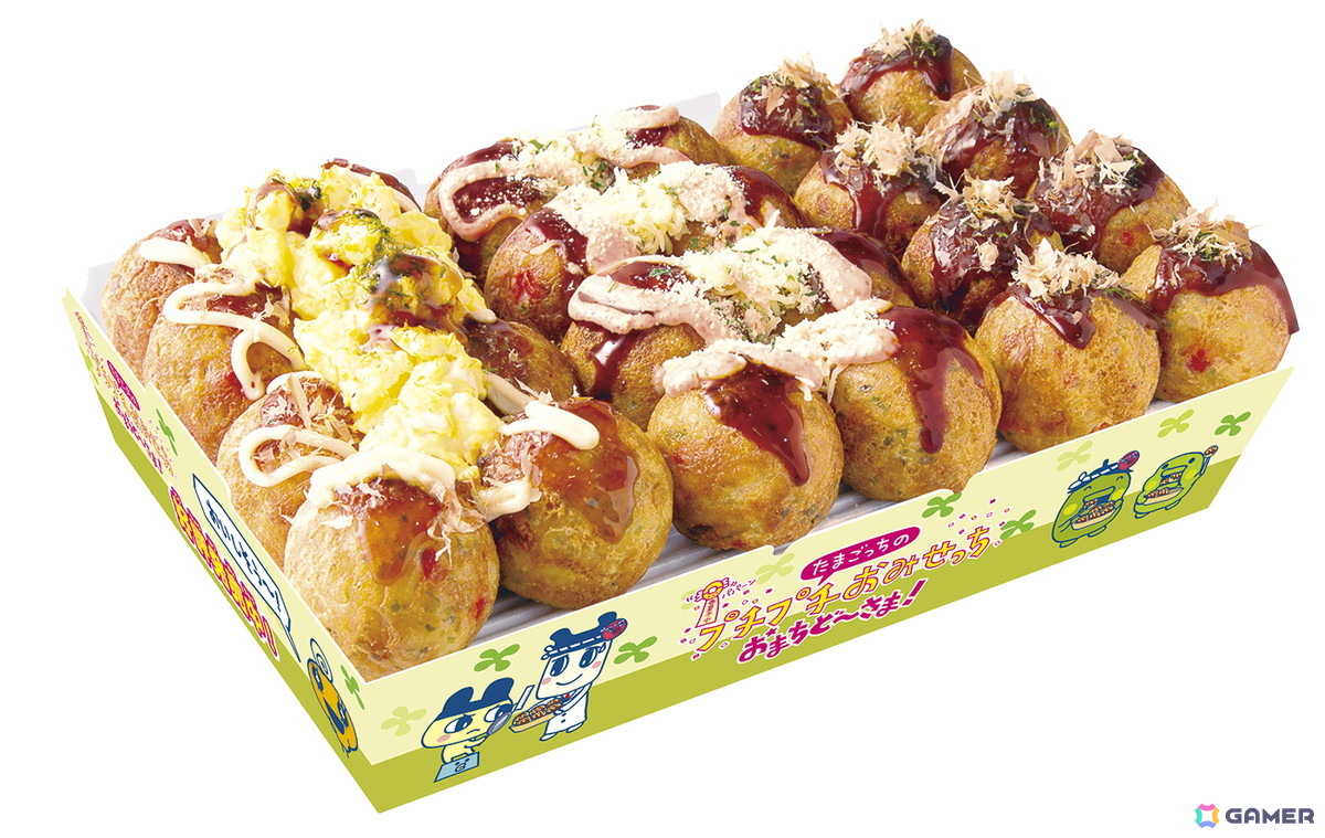 「たまごっちのプチプチおみせっち おまちど~さま!」×「築地銀だこ」コラボは10月20日より開催!コラボパッケージデザインも公開にの画像