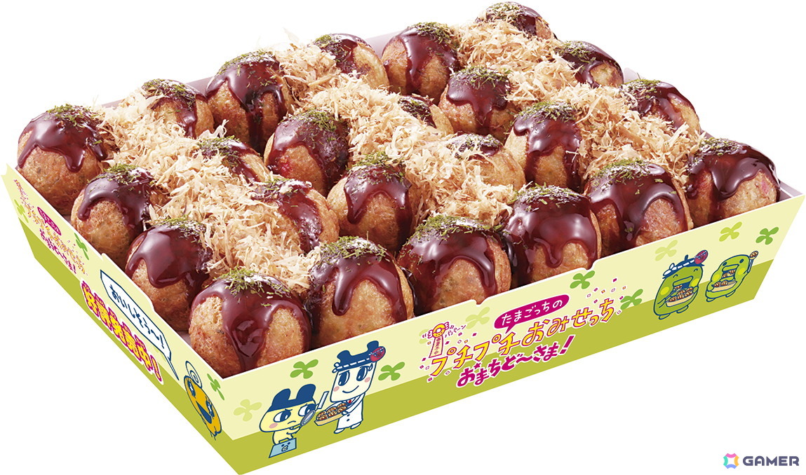 「たまごっちのプチプチおみせっち おまちど~さま!」×「築地銀だこ」コラボは10月20日より開催!コラボパッケージデザインも公開にの画像