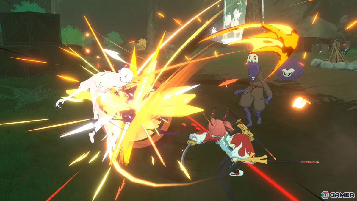 日本の豊かなアニメ表現を目指す立体弾幕を避ける3Dアクション「炎姫」がSteam Nextフェスに参加！の画像