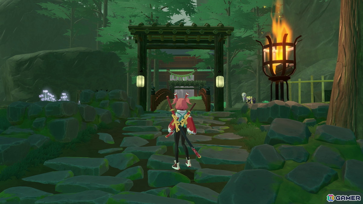 日本の豊かなアニメ表現を目指す立体弾幕を避ける3Dアクション「炎姫」がSteam Nextフェスに参加！の画像