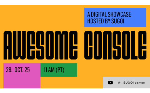 コンソール向けインディーゲームに特化したショーケース「Awesome Console」が10月29日3時よりYouTubeで放送！