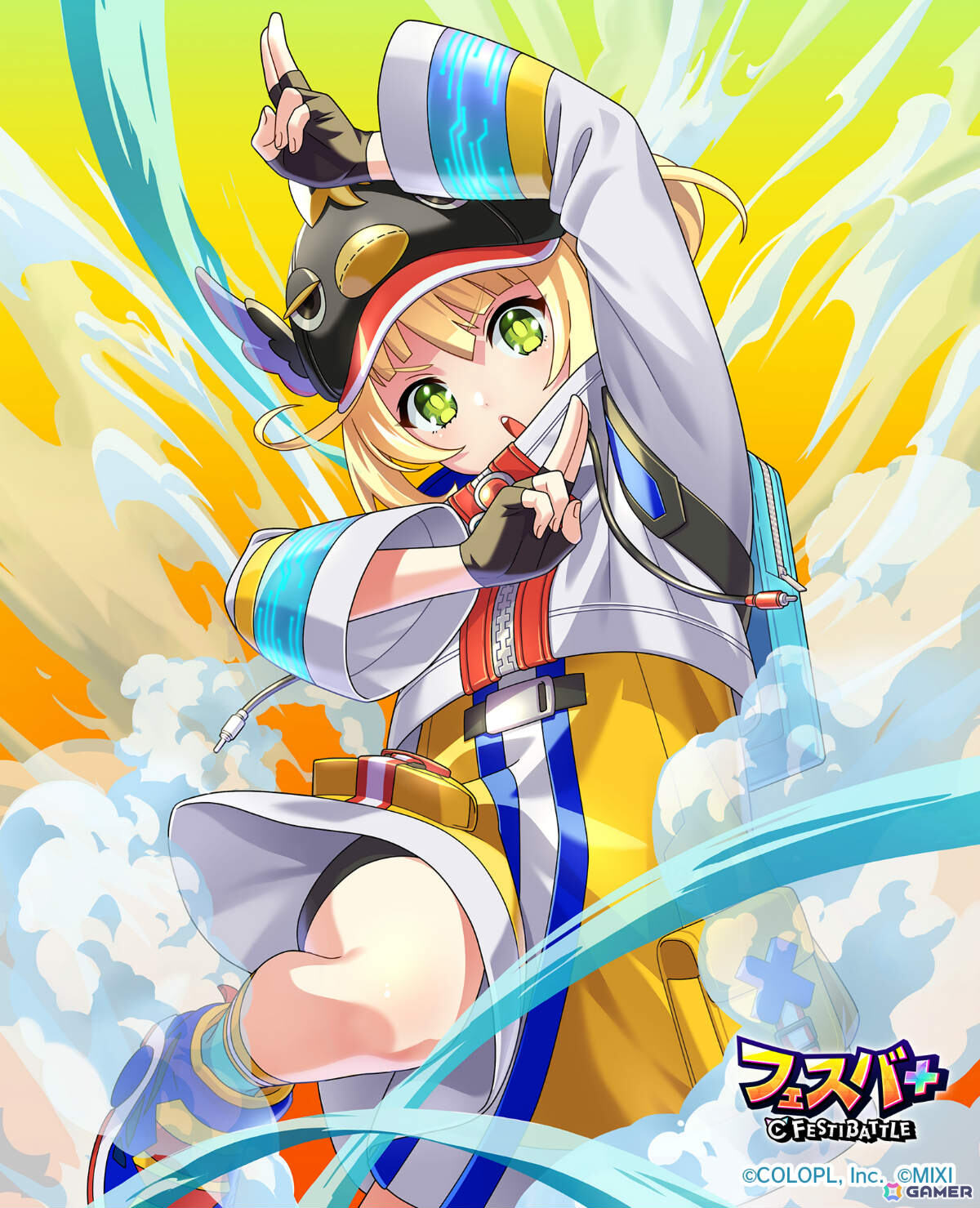 「フェスバ＋」ラプラス（CV：鬼頭明里）とソアラ（CV：新井里美）のEXスキルチップが登場！イベント「異空の幻惑者」が開催の画像