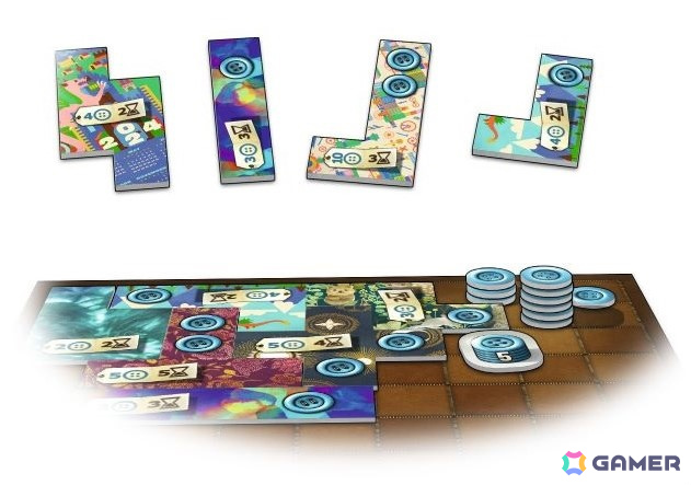 極上のパッチワークキルトを作り上げる2人用ボードゲーム「パッチワーク」アートワークを一新した2025年新版が11月上旬に発売!の画像