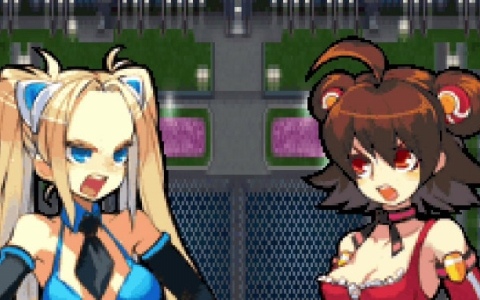 熱く激しく燃（萌）え上がるギャルシューティング「G-MODEアーカイブス58 激弾娘 あかね ＆ あおい」がSwitchで10月16日に配信！