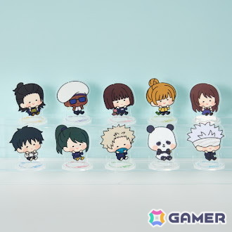 ファミマ×「呪術廻戦」コラボが開催中!「んまほっぺシリーズ」のミニアクスタとマスコットが登場の画像