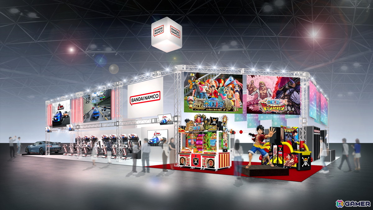 「湾岸ミッドナイト スピードイグニッション」や「ONE PIECE 幻の秘石と運命の歯車」などバンダイナムコエクスペリエンスのアミューズメント エキスポ2025出展情報が公開!の画像