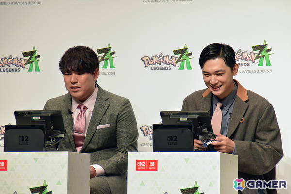 「Pokémon LEGENDS Z-A」吉沢亮さんと池田エライザさん、オズワルドの二人が登壇した発売記念イベントをレポート！Z-A Battle Clubでは白熱の対戦がの画像