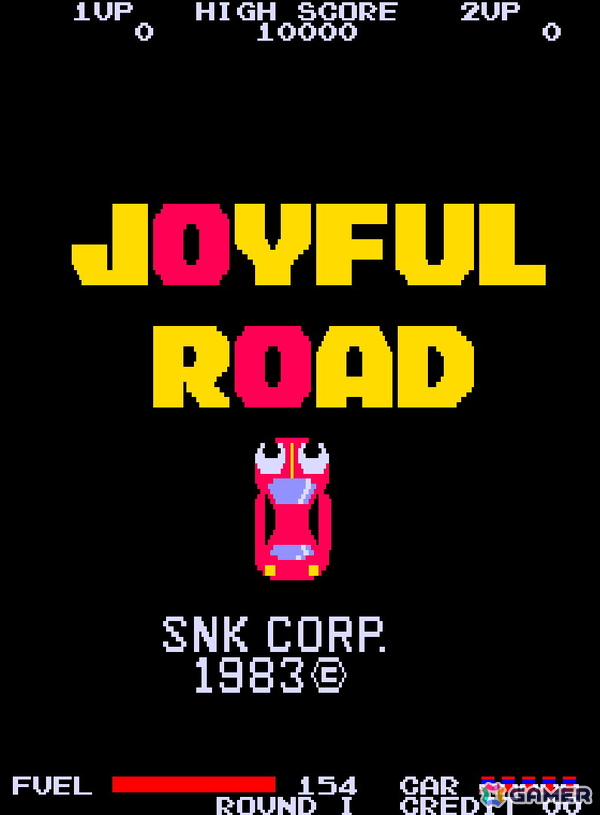 腕が付いた不思議な車で家路を走るアクションゲーム「ジョイフルロード」がアーケードアーカイブス/アーケードアーカイブス2として10月16日に配信!の画像