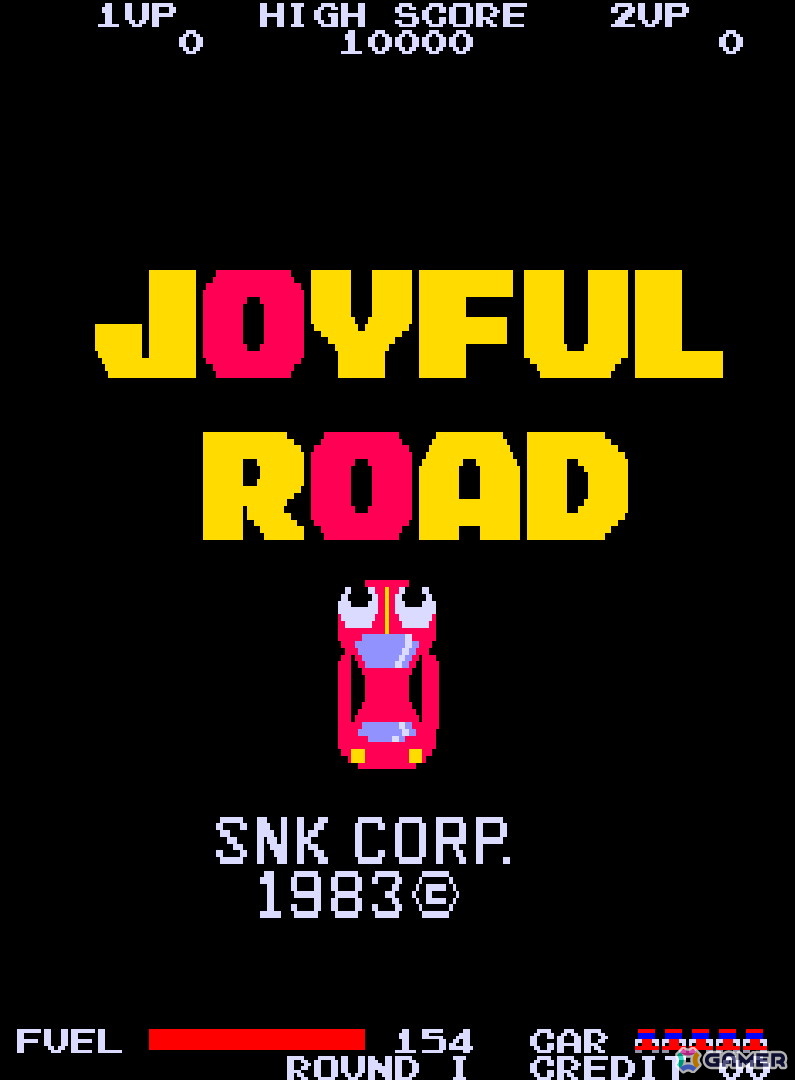 腕が付いた不思議な車で家路を走るアクションゲーム「ジョイフルロード」がアーケードアーカイブス/アーケードアーカイブス2として10月16日に配信！の画像1