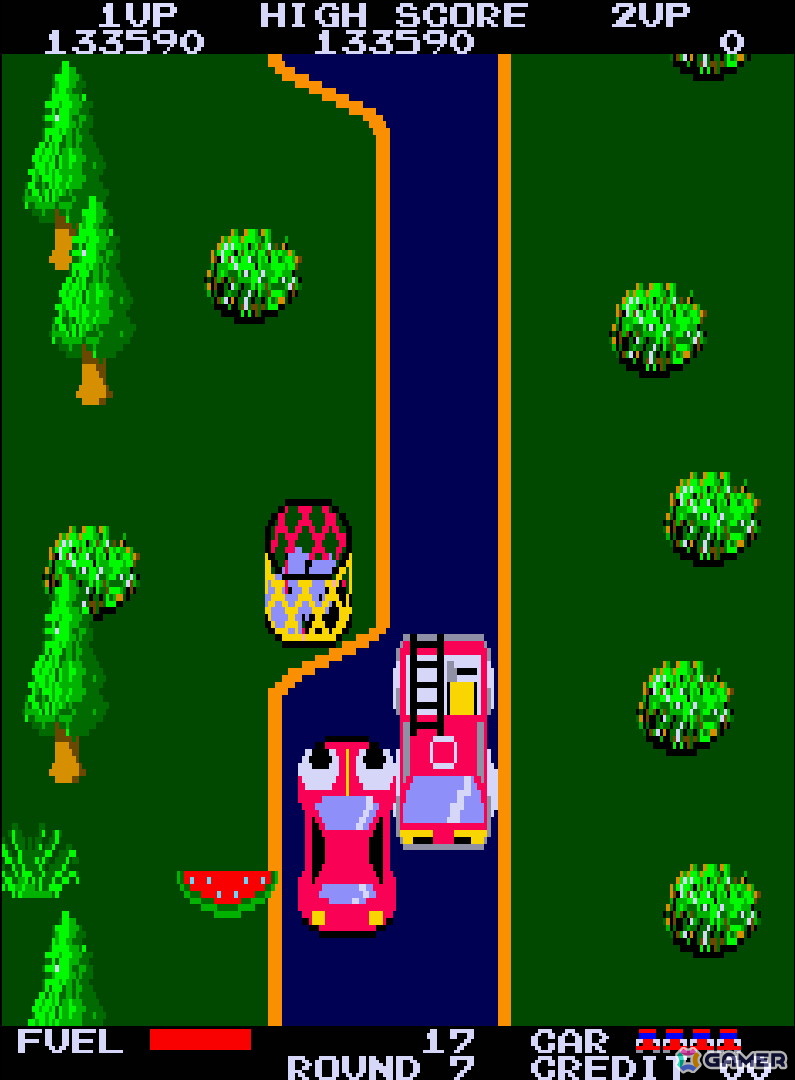 腕が付いた不思議な車で家路を走るアクションゲーム「ジョイフルロード」がアーケードアーカイブス/アーケードアーカイブス2として10月16日に配信！の画像5