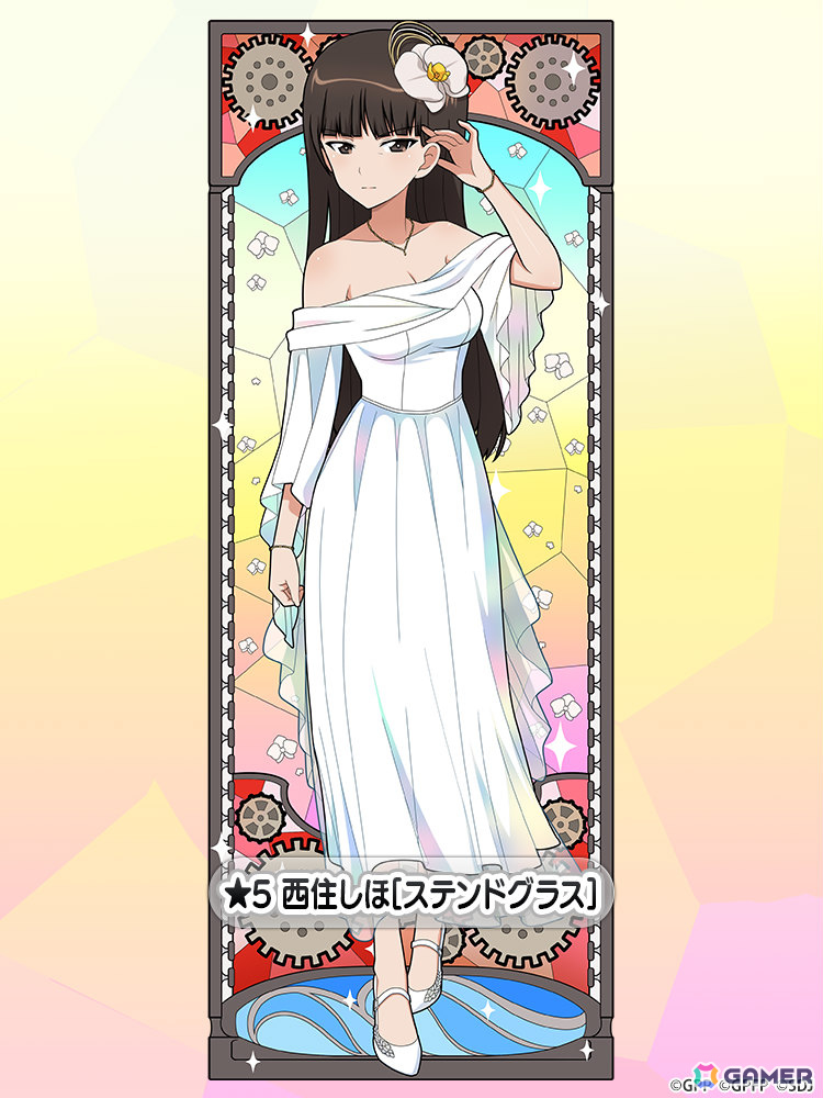 「ガールズ＆パンツァー 戦車道大作戦！」ステンドグラス衣装の西住しほがオールスター生徒ガチャに登場！の画像