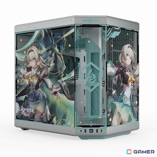 HYTEが「崩壊：スターレイル」に登場するホタルをモチーフにしたコラボ限定PCケース「Y70 Firefly Limited Edition」などの予約受付を開始！の画像1
