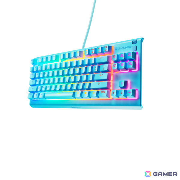 SteelSeriesよりゲーミングキーボード「Apex 3 TKL」とマウスパッド「QcK」にパステルカラーの新色が登場！10月17日より順次発売の画像