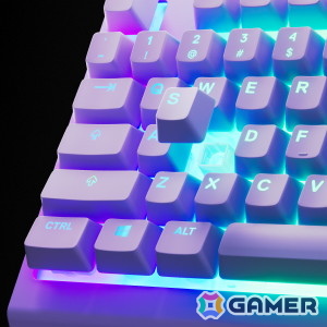 SteelSeriesよりゲーミングキーボード「Apex 3 TKL」とマウスパッド「QcK」にパステルカラーの新色が登場！10月17日より順次発売の画像