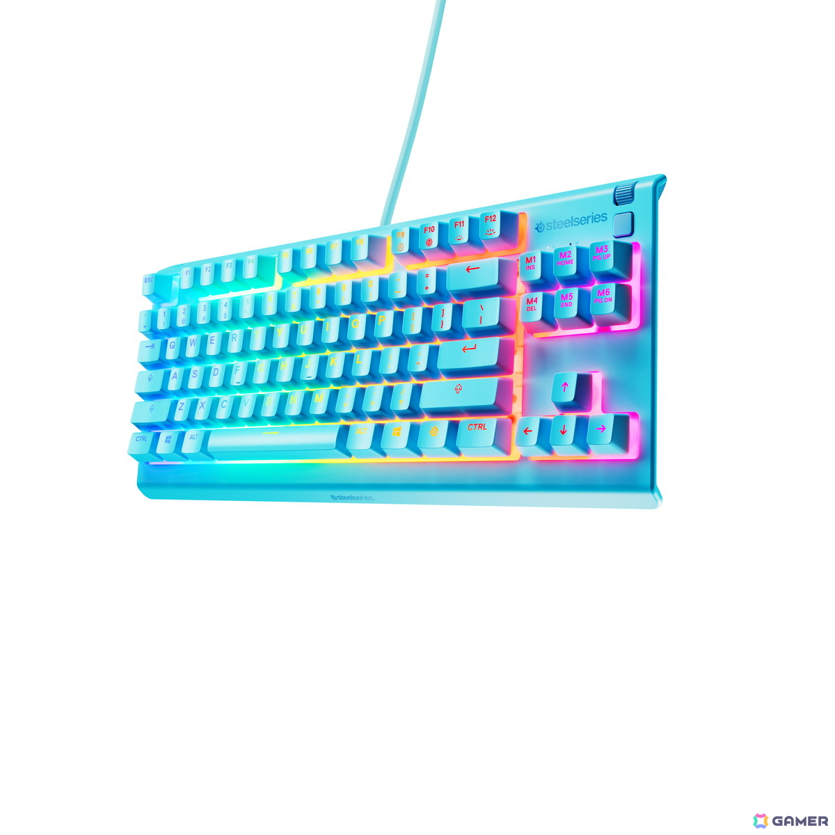 SteelSeriesよりゲーミングキーボード「Apex 3 TKL」とマウスパッド「QcK」にパステルカラーの新色が登場！10月17日より順次発売の画像5
