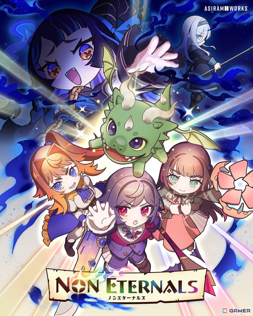 スキルなどのUI配置で戦略を組み上げる操作盤構築RPG「Non Eternals」のSteamストアページが公開!の画像