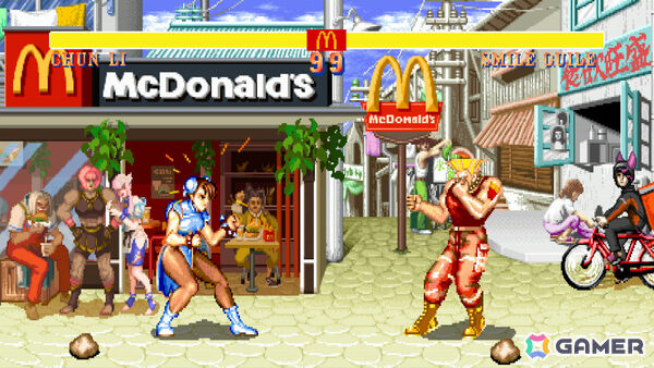 マクドナルド×「ストリートファイター」初のコラボが発表!リュウや春麗などをイメージした新バーガーを10月22日より販売の画像